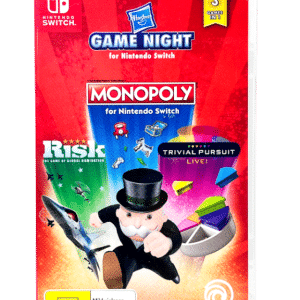HASBRO Game Night: RISK, Monopoly, Trivial Pursuit (Nintendo Switch)