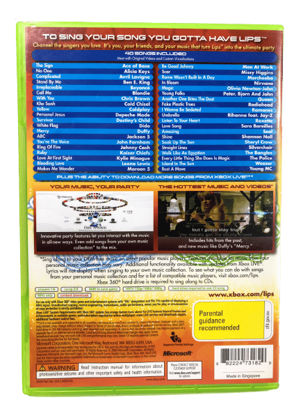 SING! Lips! (COMPLETE SET) *MICROPHONE + GAME* - Image 13