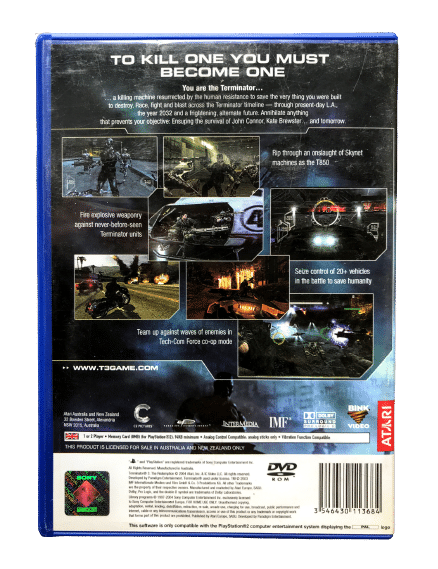 Terminator 3: Redemption (PS2) *MINT COMPLETE* - Image 6