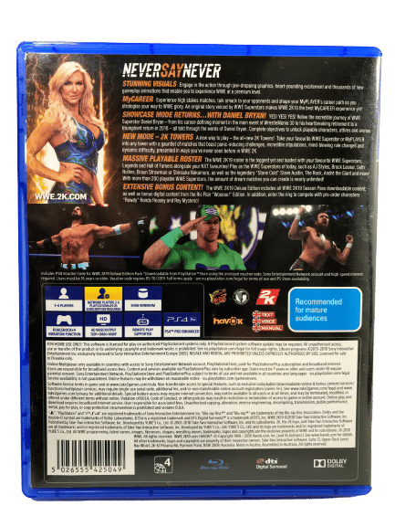 WWE 2K19 Deluxe Edition (PS4) *MINT COMPLETE* - Image 4