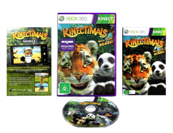 KINECTIMALS with Bears XBox 360 Game