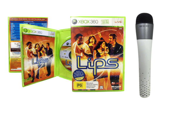 SING! Lips! (COMPLETE SET) *MICROPHONE + GAME* - Image 20