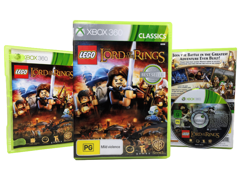 Lego Lord of the Rings XBox 360 Classics Game