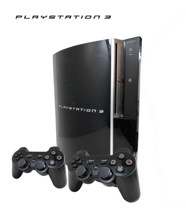 Original SONY PS3 Phat Console Bundle + 2 Controllers