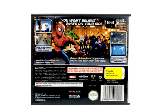 Spider-Man: Friend or Foe Nintendo DS game