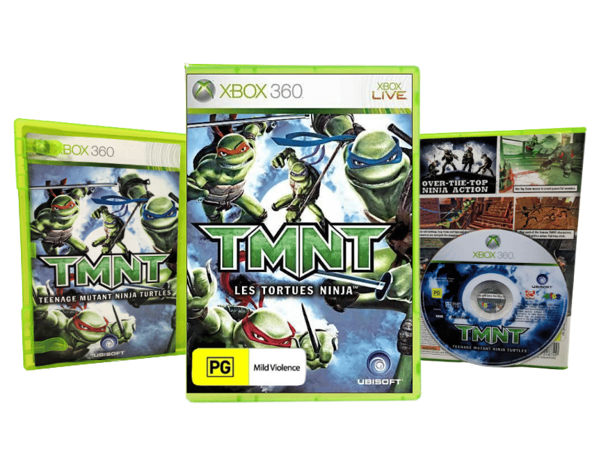 TMNT TEENAGE MUTANT NINJA TURTLES XBOX 360