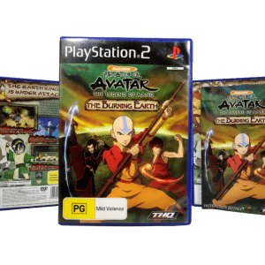 AVATAR The Legend of Aang - The Burning Earth PS2 GAME