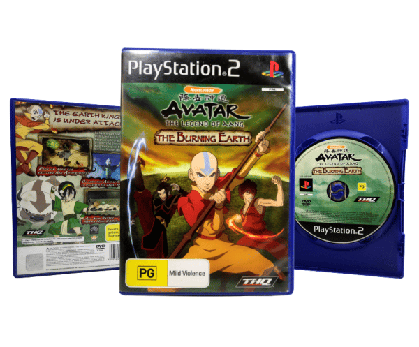 Avatar The Legend of Aang: The Burning Earth (PS2) *EXCELLENT & COMPLETE* - Image 7
