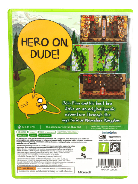 Adventure Time: The Secret of the Nameless Kingdom (X360) *MINT COMPLETE* - Image 3