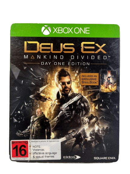Deus Ex: Mankind Divided *BOXED DAY 1 STEEL EDITION*