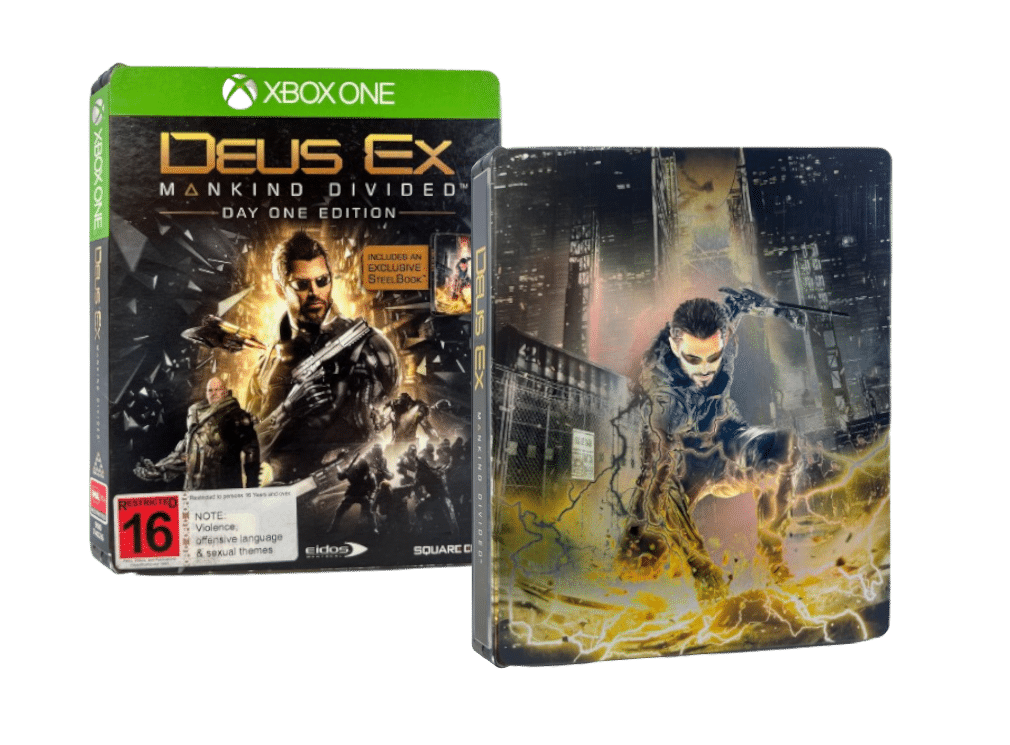 Deus Ex: Mankind Divided *BOXED DAY 1 STEEL EDITION*