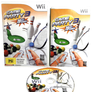 GAME PARTY 3 Nintendo Wii game