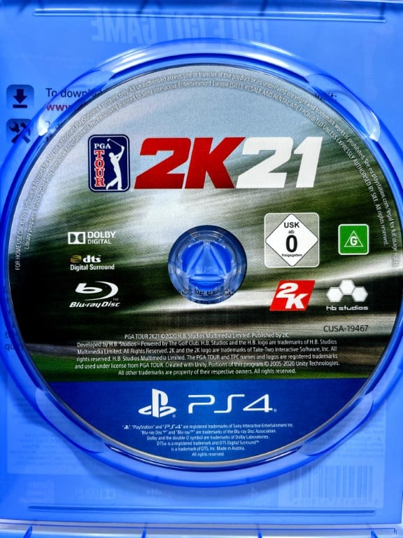 PGA Tour 2K21 (PS4) *MINT COMPLETE* - Image 13