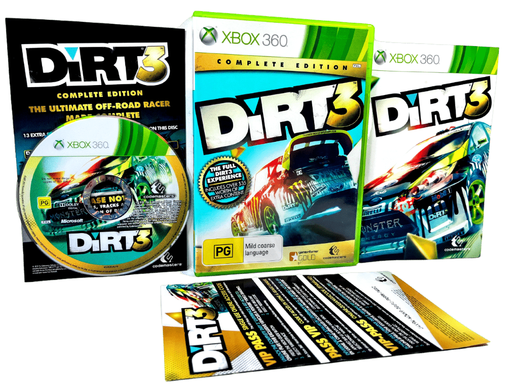 DiRT 3 COMPLETE EDITION (Xbox 360 - GOLD EDITION)