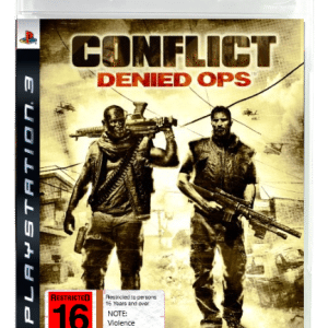 CONFLICT Denied Ops PS3 game