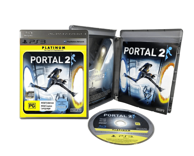 PORTAL 2 (PS3 - Genuine Platinum Edition) *MINT COMPLETE* - Image 2