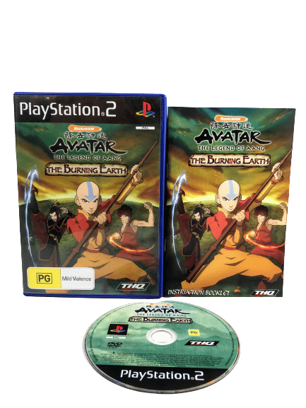 Avatar The Legend of Aang: The Burning Earth (PS2) *EXCELLENT & COMPLETE* - Image 2