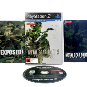 Metal Gear Solid 3 Snake Eater PS2 game