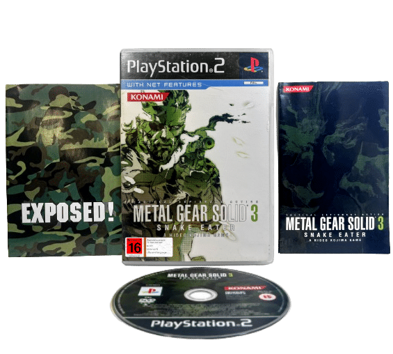 Metal Gear Solid 3 Snake Eater PS2 game