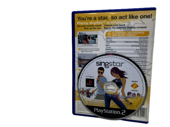 SingStar! The Original Edition (PS2) *EXCELLENT COMPLETE* - Image 11