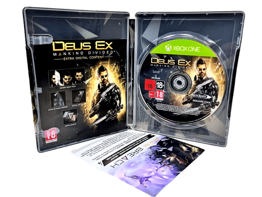 Deus Ex: Mankind Divided *BOXED DAY 1 STEEL EDITION*