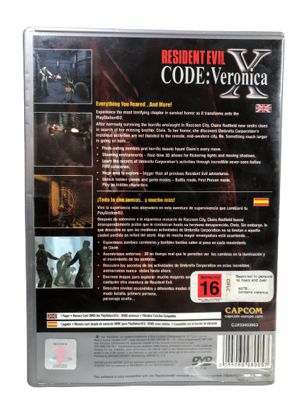 Resident Evil CODE: VERONICA X (PS2) - Image 3