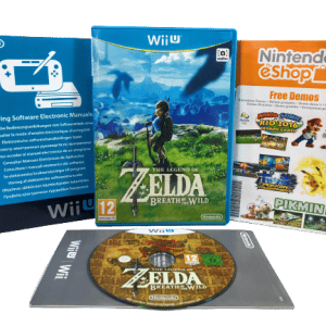 The Legend of Zelda Breath of the Wild Nintendo Wii U game