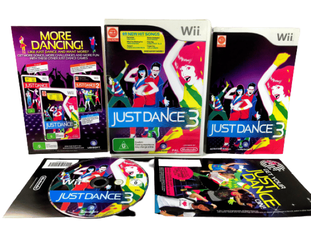 JUST DANCE (Wii) *MINT COMPLETE* Appleby Games