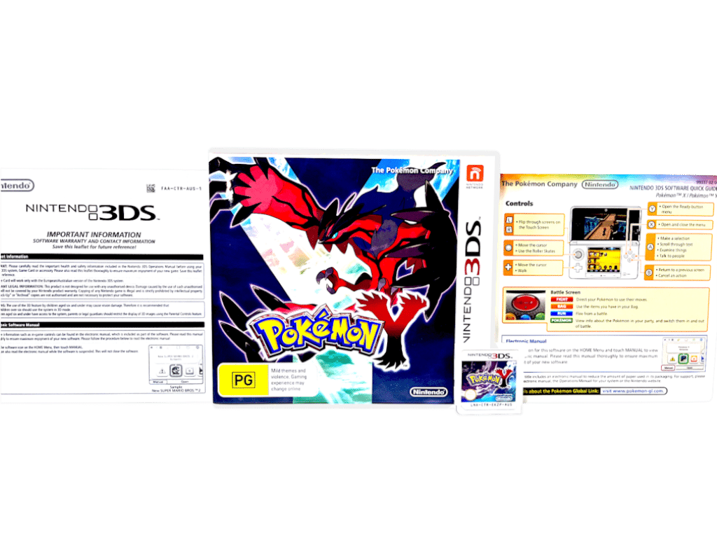 POKEMON Y 3DS