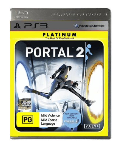 PORTAL 2 (PS3 - Genuine Platinum Edition) *MINT COMPLETE* - Image 3