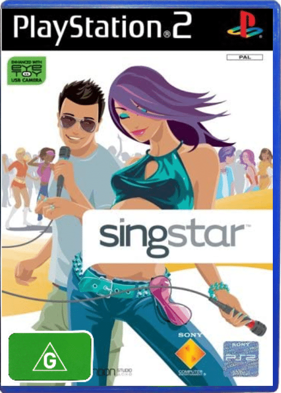 SingStar The Original Game PS2
