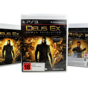 DEUS EX: Human Revolution (PS3) *EXCELLENT + COMPLETE*