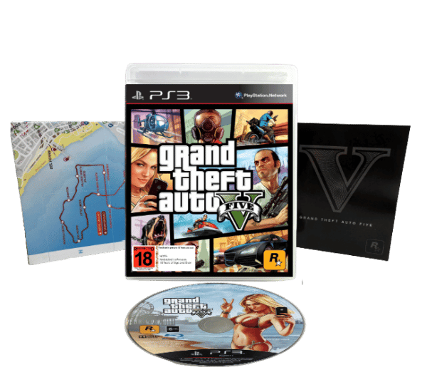 Grand Theft Auto 5 PS3 game