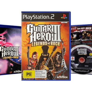 Guitar Hero III Legends of Rock PS2 game