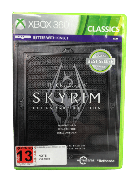 The Elder Scrolls V: Skyrim Legendary Edition (XBox 360)