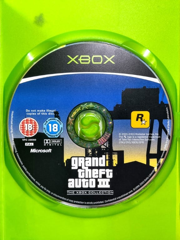 Grand Theft Auto Xbox Game Cd Price Grand Theft Auto III (Grand