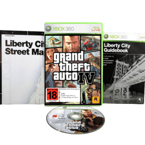 Grand Theft auto 4 XBox 360 game