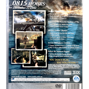 Medal of Honor Rising Sun PS2