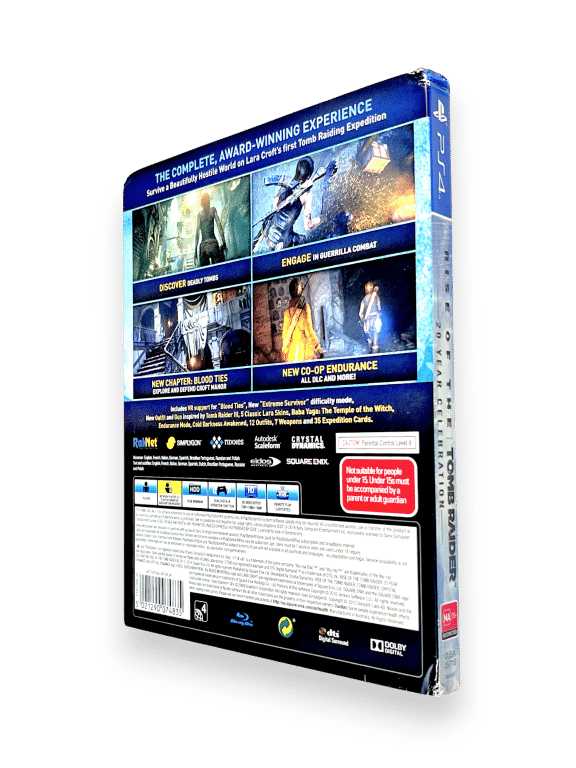 Rise of the Tomb Raider 20 YEAR CELEBRATION EDITION (PS4) - Image 9