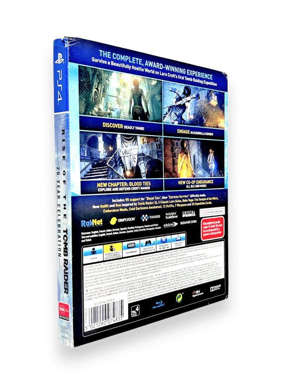 Rise of the Tomb Raider 20 YEAR CELEBRATION EDITION (PS4) - Image 11