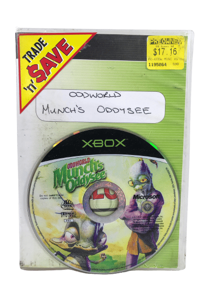 Abe's Oddworld: Munch's Oddysee (XBox) Appleby Games