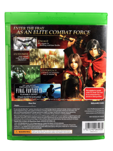 Final Fantasy Type-0 HD (Type-O HD) Xbox One - Image 5