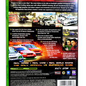 V8 Supercars: Race Driver (XBox game)