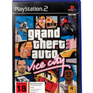 Grand Theft Auto Vice City PS2 game