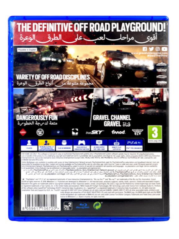 GRAVEL Off-Road Racing (PS4)