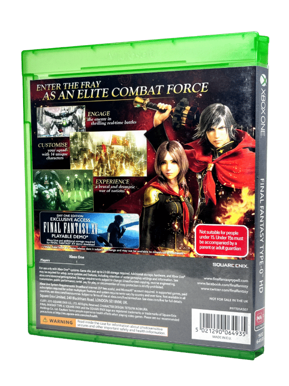 Final Fantasy Type-0 HD (Type-O HD) Xbox One