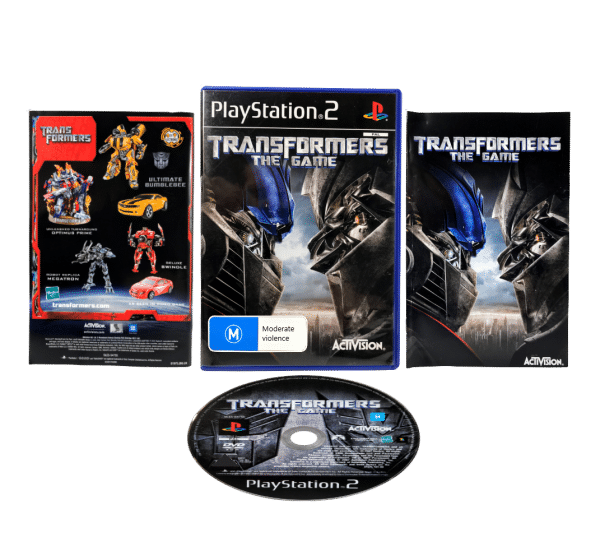 TRANSFORMERS the game for SONY PS2