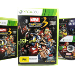 Marvel vs Capcom 3 Fate of Two Worlds XBox 360 game