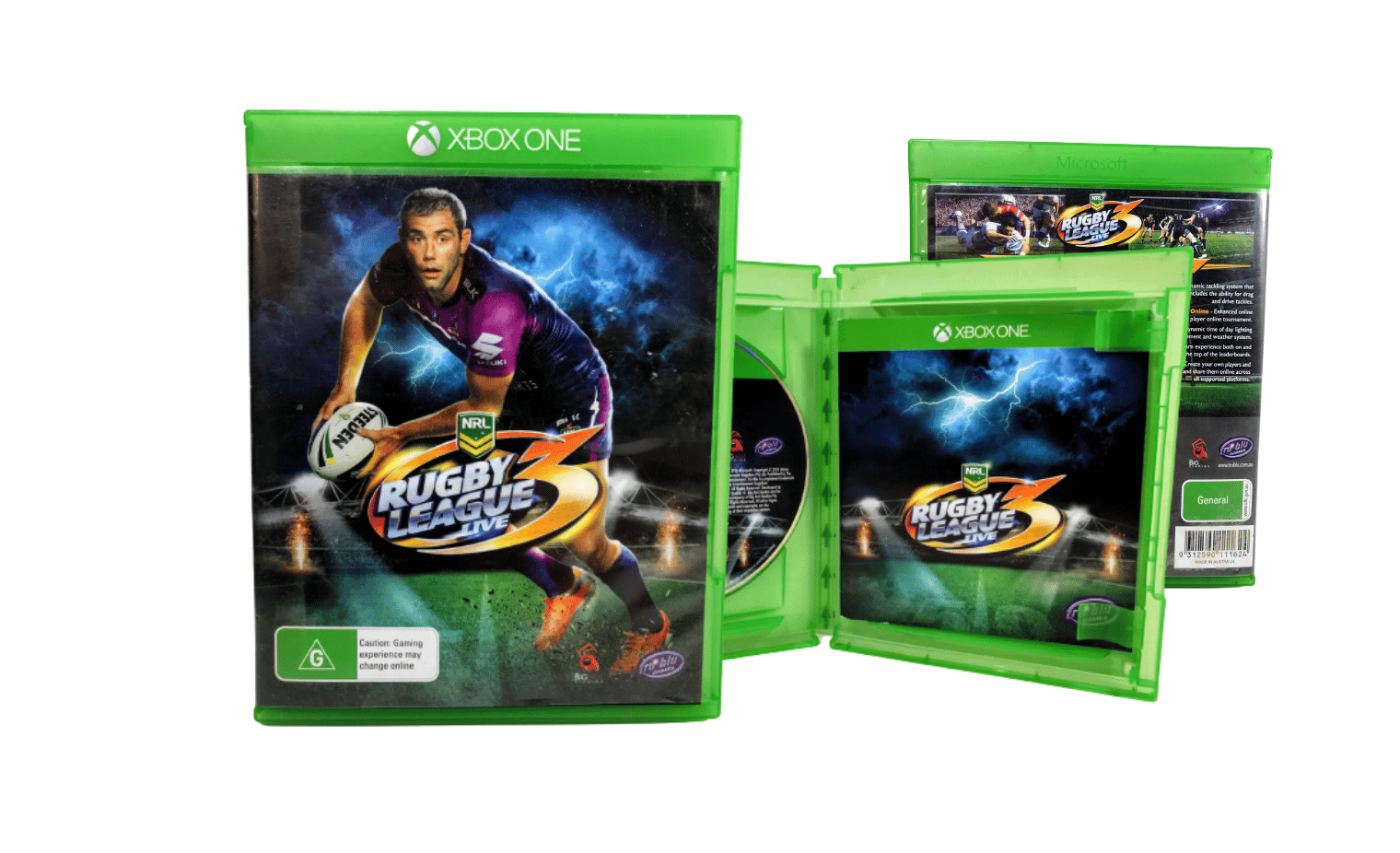 Rugby League Live 3 (Xbox One) *MINT COMPLETE*