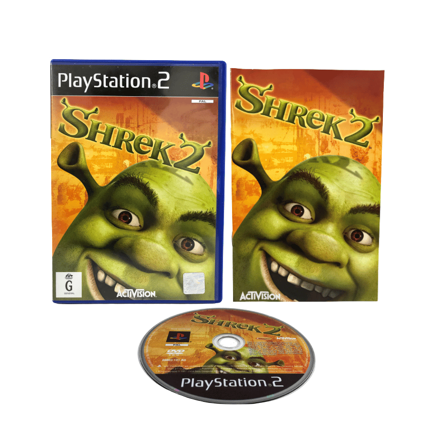 SHREK 2 The Game (PS2 - ORIGINAL PRINT) *EXCELLENT + COMPLETE* - Image 5